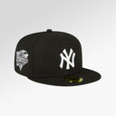 New Era Yankees Black and Black 59Fifty Fitted Cap
