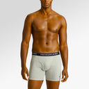 Polo Ralph Lauren Cotton Wicking Boxer Brief 3-Pack - Grey/Red/Black