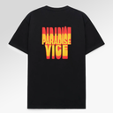 RTA Colin Oversized Short Sleeve Tee Black Paradise Flame