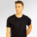 City Lab Stretch Slim Fit T-Shirt, Crew Neck In Black