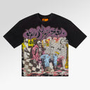 Godspeed Stoner T-Shirt In Washed Black