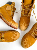 Flame Timbs In Wheat