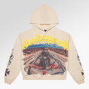 Godspeed Long Lonely Road Hoodie (Cream Wash)