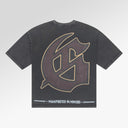 Godspeed Morale T-Shirt In Grey Wash
