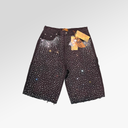 Birth Of A Royal Child Redial 20k Diamond Shorts in Black