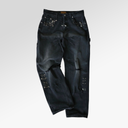 Birth Of A Royal Child 1920s Vintage Pin Washed Carpenter Pants