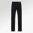 RTA Bryant Skinny Jean Black Distressed Snake