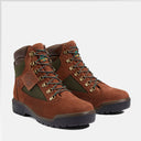 Timberland Men's 6-Inch Waterproof Field Boot In Dark Brown Nubuck