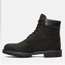 Timberland Men's 6-Inch Waterproof Field Boot In Black Nubuck
