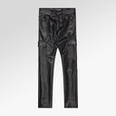 Valabasas "CITING" BlackSkinny Vegan Leather Jean