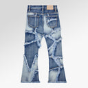 Valabasas "Patchwork" Blue Wash Jean