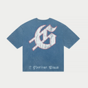 Godspeed Grandslam T-Shirt In Navy Wash
