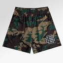 Eric Emanuel Green Camo Shorts