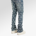 Guapi Vintage Blue Embellished Denim