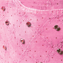 Guapi Vintage Pink Embellished Denim