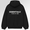 Essentials Fear of God Fleece Hoodie II 'Black'