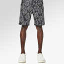 Guapi Obsidian Black Embellished Denim Shorts