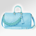 Guapi Aqua Blue Duffle Bag
