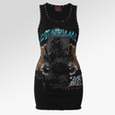 Lost Intricacy Black Twin Tiger Dress