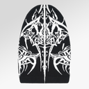 RTA Jay Ski Mask Black White Cyber Sigilism