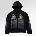 Who Decides War "Stained Glass" Rhinestone Sweat Pants ( Coal )