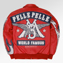 Pelle Pelle World Famous Pelle Pelle Jacket In Red