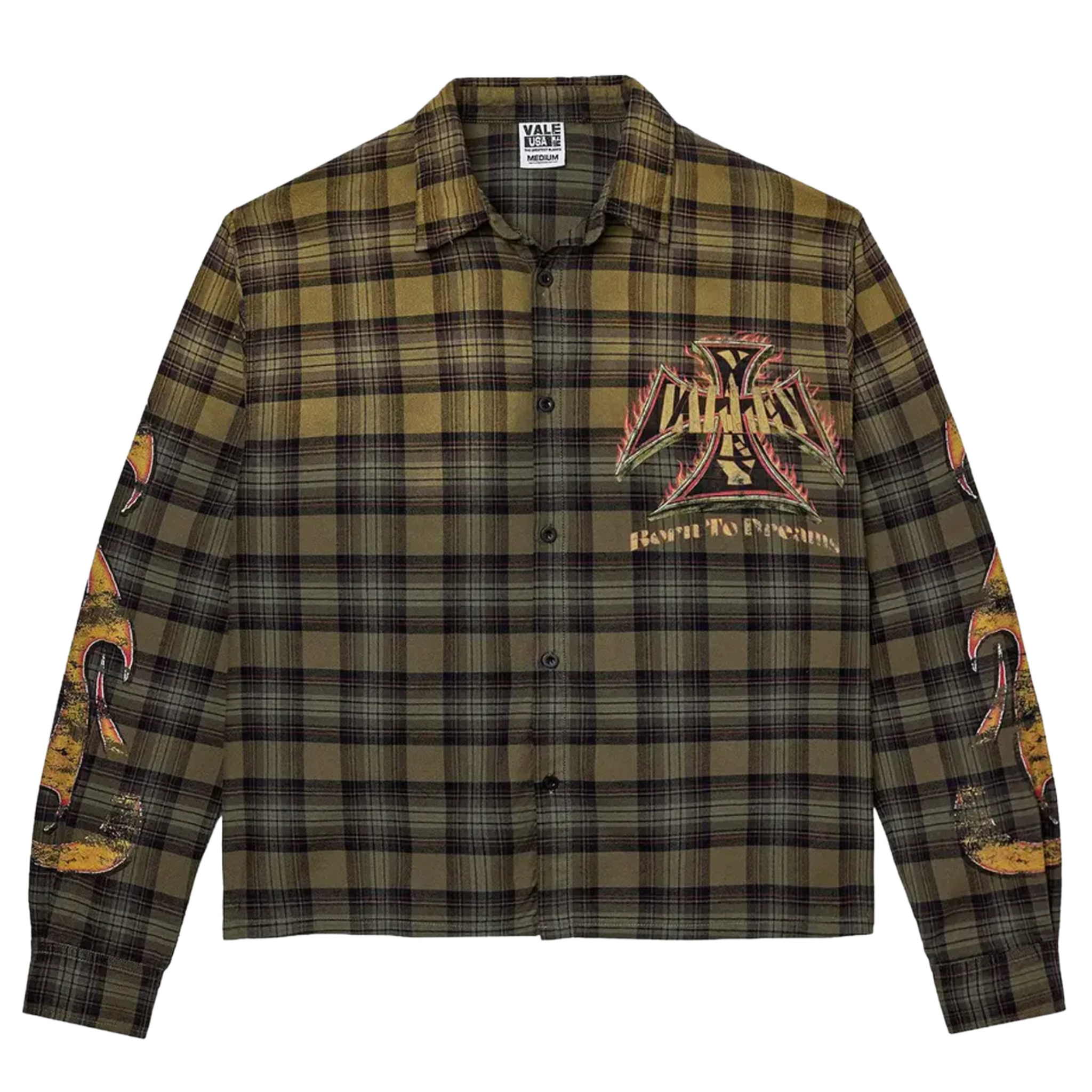 Vale Forever Reborn Flannel 'Green' – HARLEM NYC