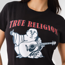True Religion Buddha Logo V-Neck Tee
