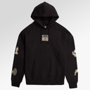 G-Star Raw Multi Logo Loose Hooded Sweatshirt
