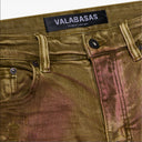 Valabasas "Harvest" Brown Wash Skinny Jean