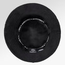 Paper Planes Jacquard Terry Cloth Bucket Hat In Black