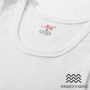 Rich Cotton Tank Top In White & Black