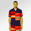 Sergio Tacchini Pennellata Cabana Short Set in Maritime Blue