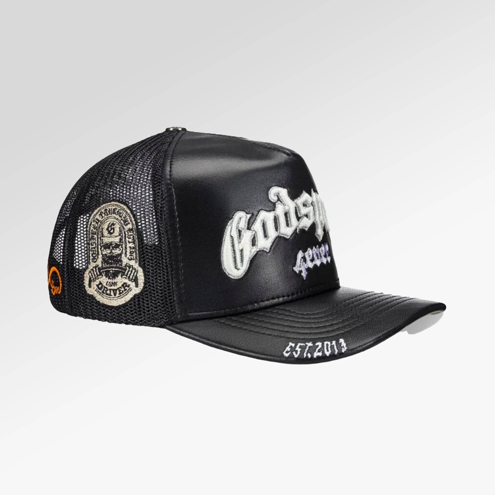 Godspeed Forever Premium Leather Trucker Hat – HARLEM NYC