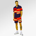 Sergio Tacchini Pennellata Cabana Short Set in Maritime Blue