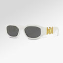 Versace Medusa Biggie Sunglasses In White