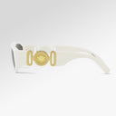 Versace Medusa Biggie Sunglasses In White