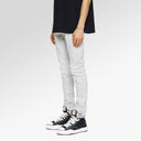 Purple Brand P001 Skinny Coated Jeans In Superlight Grey