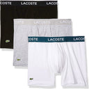 Lacoste Men's Stretch Cotton Boxer Briefs 3-Pack