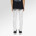 Purple Brand P001 Skinny Coated Jeans In Superlight Grey