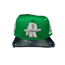 Rough Play Vintage Snapback Hat (Blue/Green)
