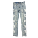 Mixed Emotions ‘Sea’ Monogram Denim