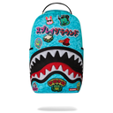 Sprayground Embellished Fleece Monster Backpack