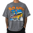 Rough Play Drag Race T-Shirt (Grey)