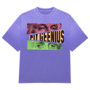Fly Geenius Money Making Art Tee in Purple