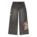 Ed Hardy Live Fast Baggy Jeans