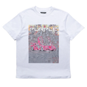 Purple Brand Mens Textured Jersey Crew Neck T-Shirt in White