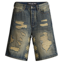 Lost Shdws Dstry Denim Short (Bone)