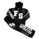Forever Situated Sweatsuits In Black