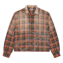 Vale Forever Pumpkin Patch Web Flannel Orange